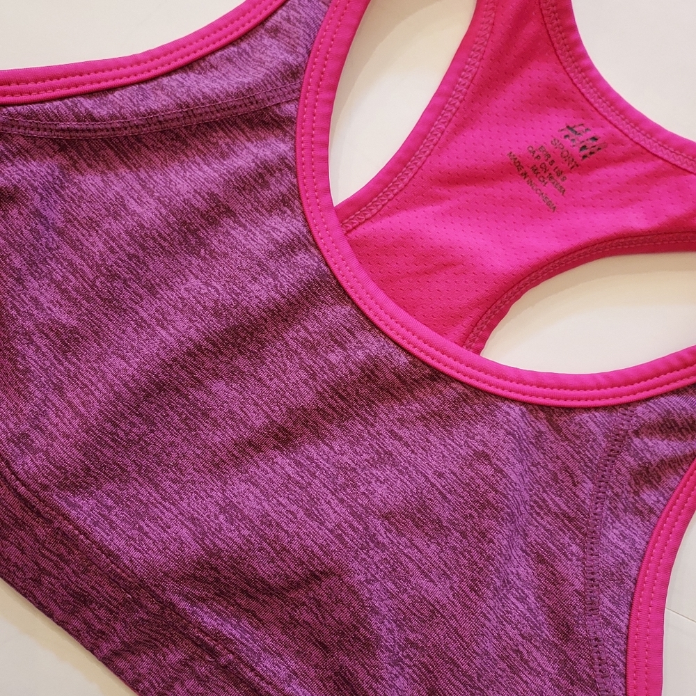H&M Sports Bra | Purple/Pink | Size: Small